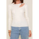 Women's Long Sleeve - Cut Out Long Sleeve Sweater Top -  - Cultured Cloths Apparel