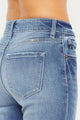 Denim - High Rise Bootcut Jeans -  - Cultured Cloths Apparel
