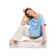 Graphic T-Shirts - ACID WASH RAW EDGE SHORT SLEEVE CROP TOP -  - Cultured Cloths Apparel