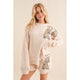 Women's Sweaters - Cozy Soft Knitted Tiger Star Lounge Set - Cream - Cultured Cloths Apparel