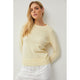 Women's Sweaters - The Classic Sweater Top - Lemon Sherbert - Cultured Cloths Apparel