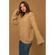 Women's Sweaters - Balloon Sleeve Braid Sweater -  - Cultured Cloths Apparel
