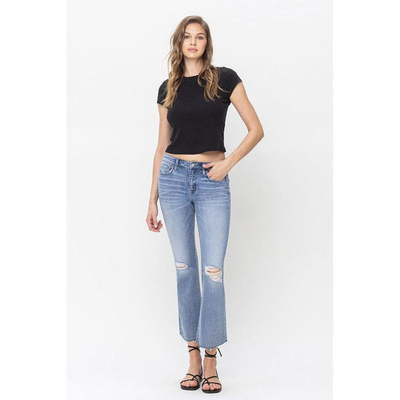 Denim - Mid Rise Kick Flare Jeans - TRIUMPH - Cultured Cloths Apparel