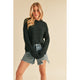 Women's Sweaters - Irma Sweater Top - Black - Cultured Cloths Apparel