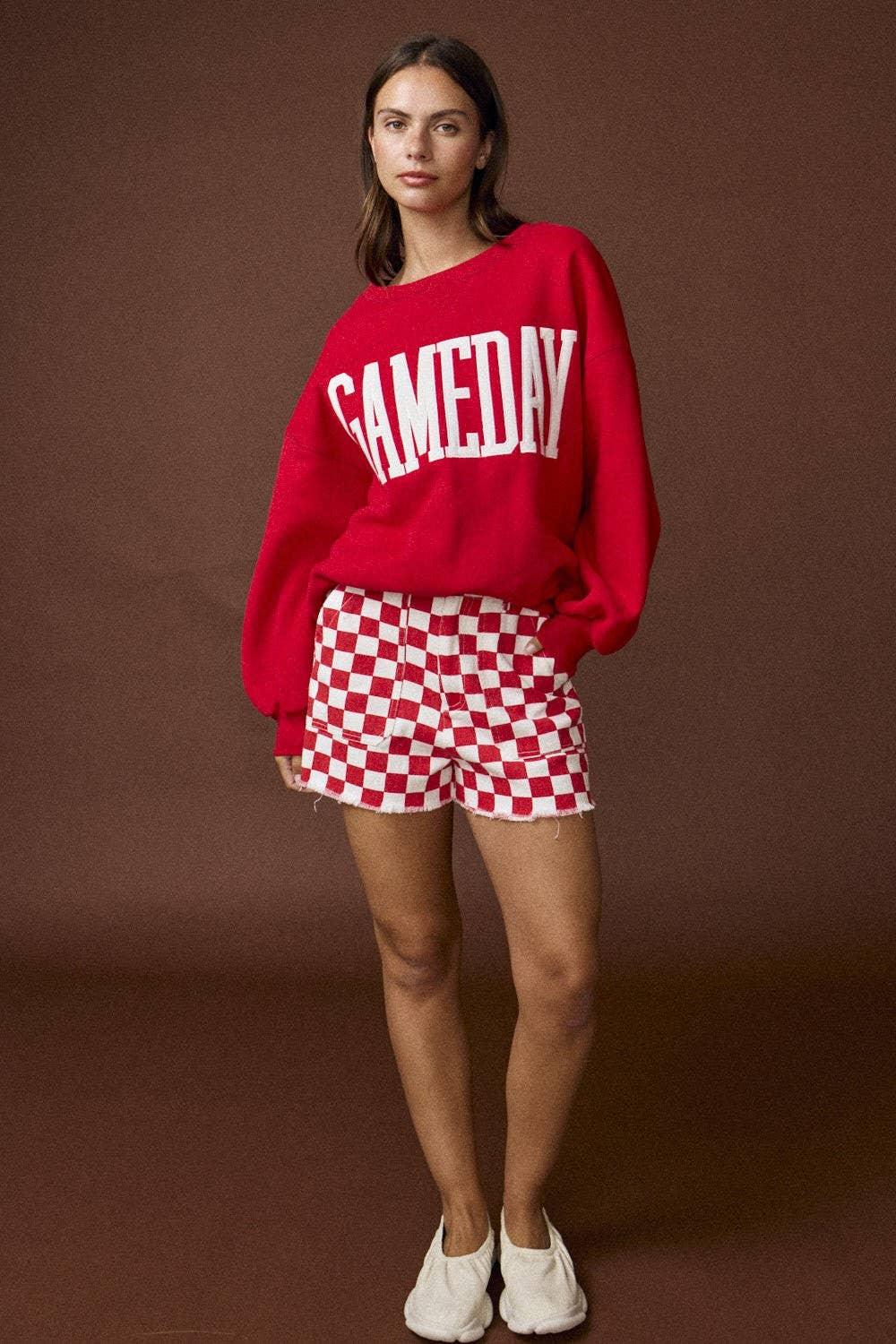 Graphic T-Shirts - Heather Gameday Sweatshirts - - Cultured Cloths Apparel