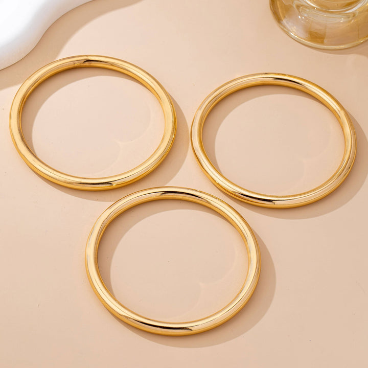 Accessories, Bracelets - Chunky Triple Bangle Set - - Cultured Cloths Apparel