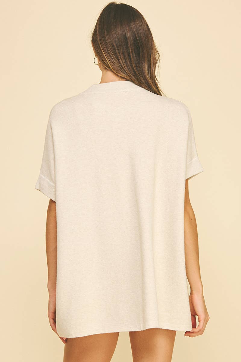 OPEN FRONT BUTTON DOWN