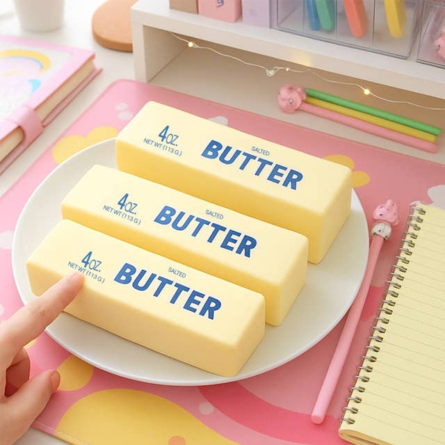 Accessories, Toys - Butter Stress Ball – Soft & Slow-Rebound Squishy Toy - - Cultured Cloths Apparel