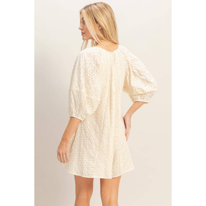 Women's Rompers - Eyelet Babydoll Romper - - Cultured Cloths Apparel