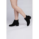 Shoes - Teapot Ankle Booties - BLACK - Cultured Cloths Apparel
