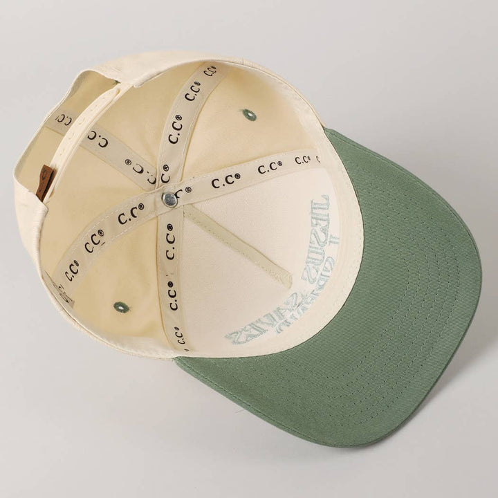 JESUS SAVES I SPEND Embroidery Trucker Hat