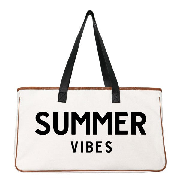  - The Kai Tote Bag - Summer Vibes - Cultured Cloths Apparel