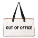  - The Kai Tote Bag - Out of Office - Cultured Cloths Apparel