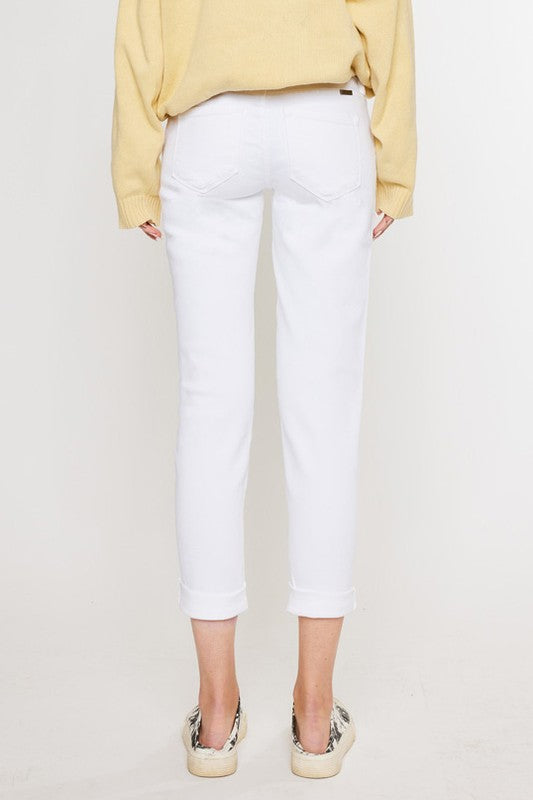 Denim - Mid Rise Girlfriend Fit Jeans -  - Cultured Cloths Apparel