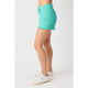 Women's Shorts - Judy Blue Mid Rise Dyed Fray Hem Shorts -  - Cultured Cloths Apparel