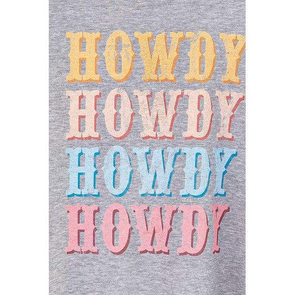 Graphic T-Shirts - Howdy Sweatshirt -  - Cultured Cloths Apparel