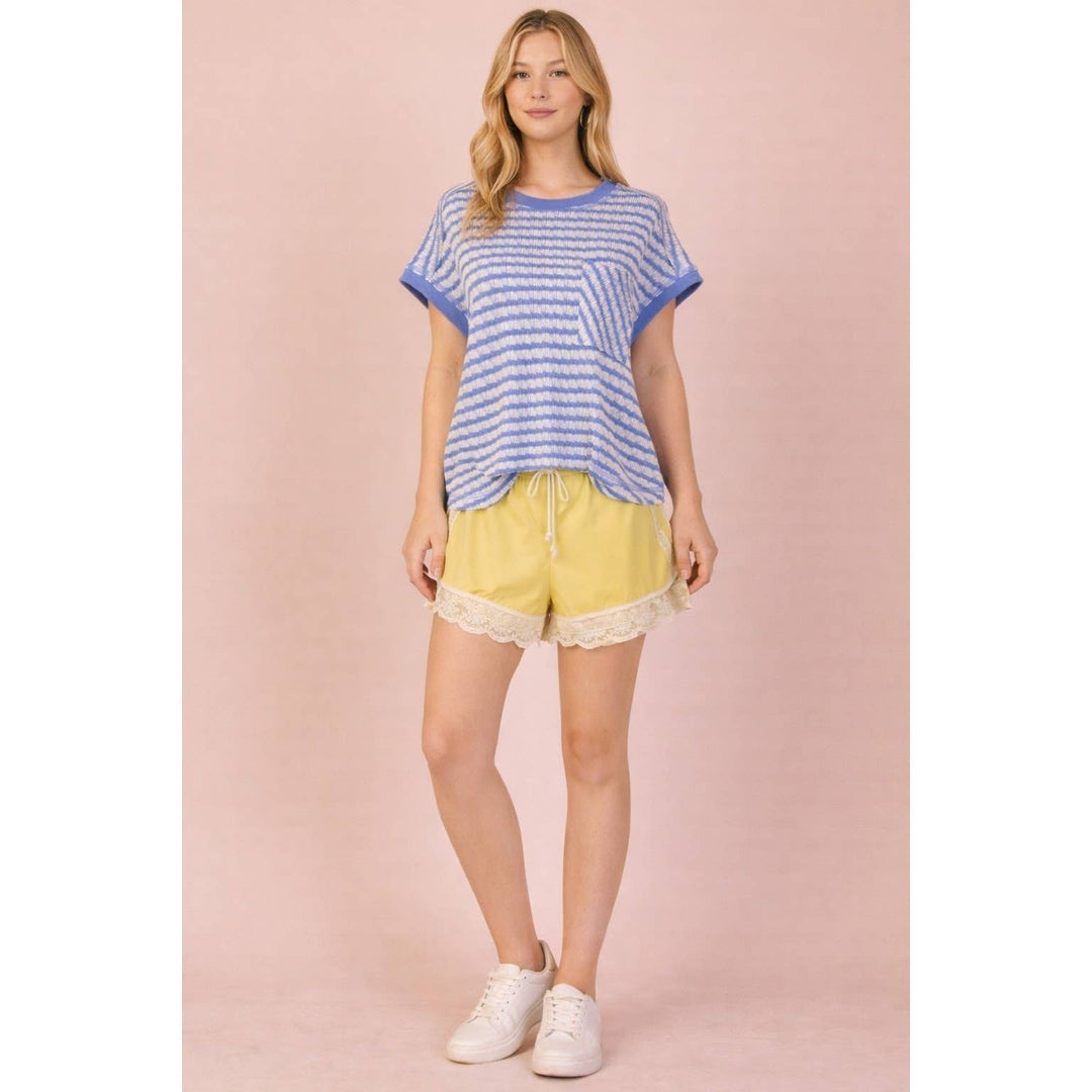 Shorts - Lace Trim Activewear Shorts - - Cultured Cloths Apparel