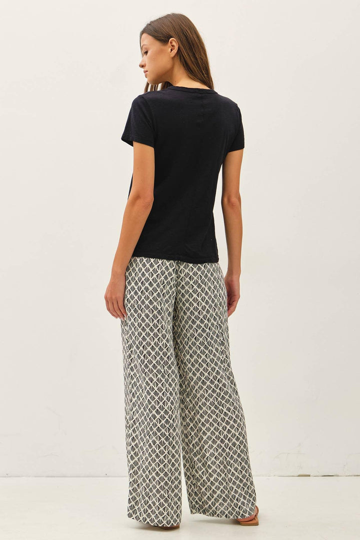 NEW COLOR-GARMENT DYED COTTON SLUB TEE