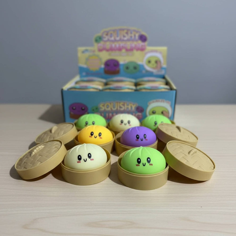 Accessories, Toys - MYSTERY DUMPLINGS Squishy Stress Relief Toy - random delivery - Cultured Cloths Apparel