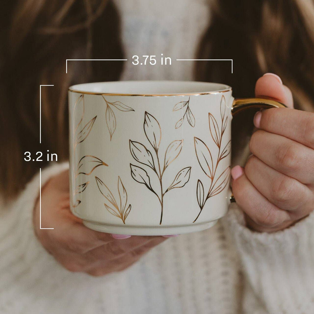 - Floral Mom Coffee Mug - Home Decor & Gifts - - Cultured Cloths Apparel