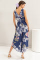 Women's Dresses - FLORAL CHIFFON SLEEVELESS JUMPSUIT -  - Cultured Cloths Apparel