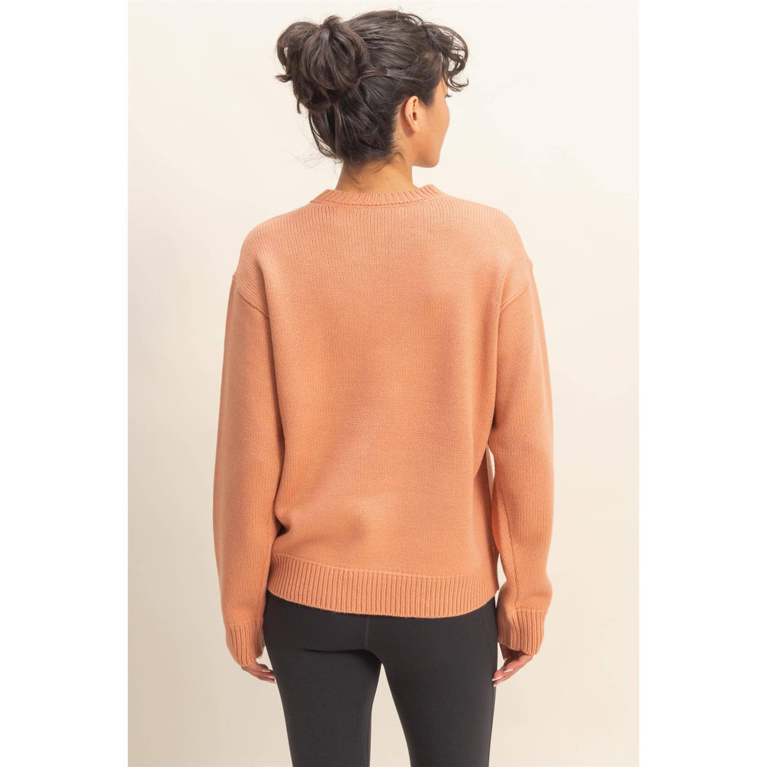 Women's Sweaters - Crew Neck Sweater - - Cultured Cloths Apparel