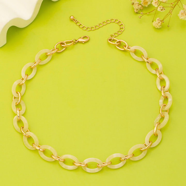 Accessories, Necklaces - Chunky Bold Resin Link Necklace | 80N92983 - - Cultured Cloths Apparel