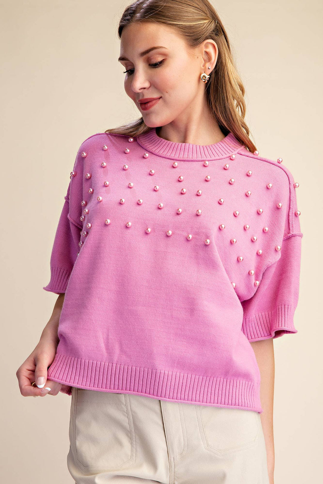 Pearl Crewneck Sweater