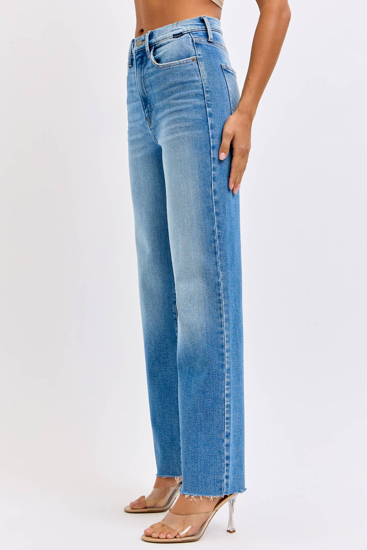 Super High Rise Dad Jean