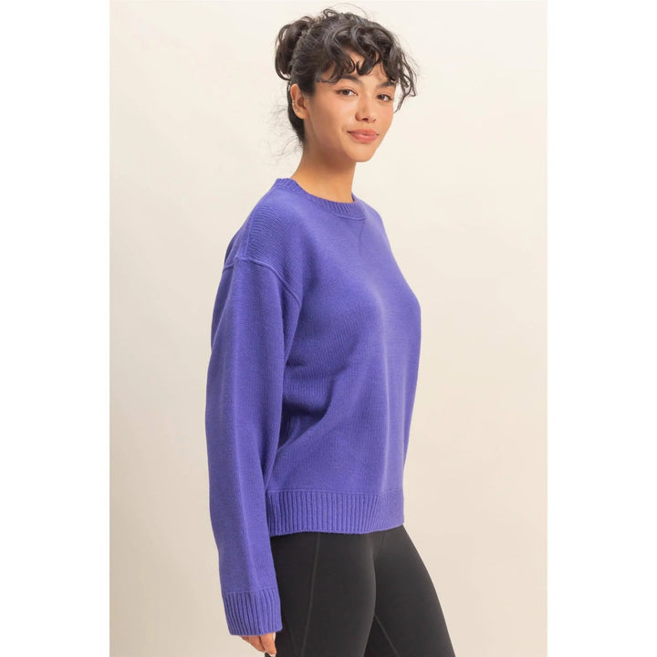 Women's Sweaters - Crew Neck Sweater - - Cultured Cloths Apparel