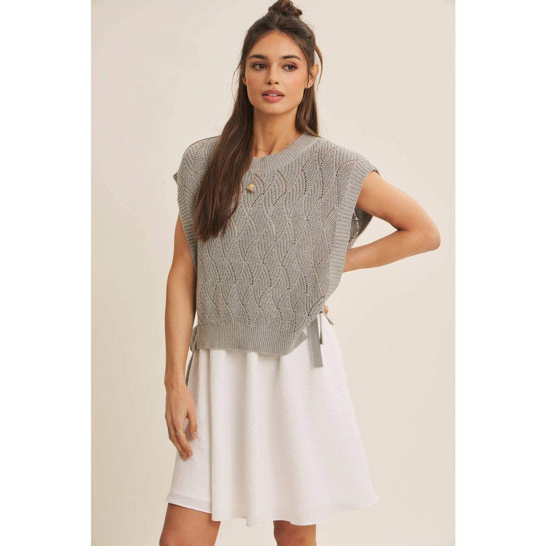 Dresses - MIX AND MATCH VALUE LAYERING SWEATER VEST AND CAMI DRESS SET - - Cultured Cloths Apparel