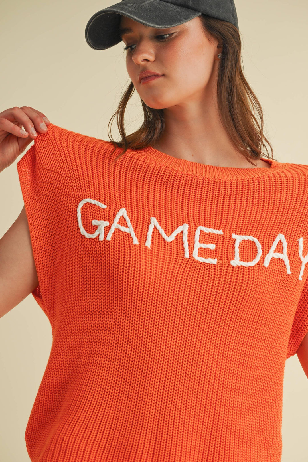 Women's Short Sleeve - GAMEDAY SWEATER VEST - - Cultured Cloths Apparel