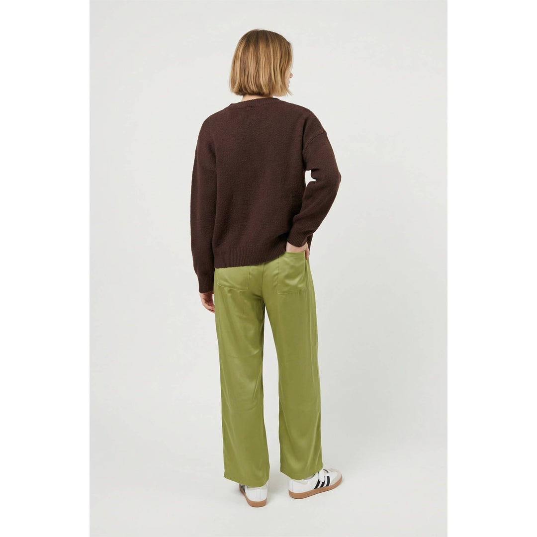 Satin boxer pants