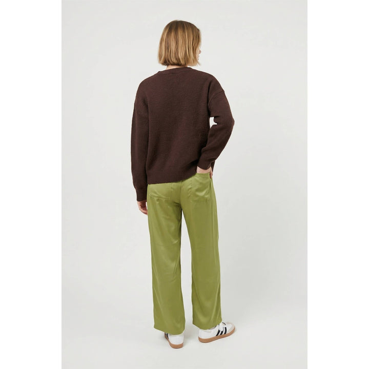 Satin boxer pants