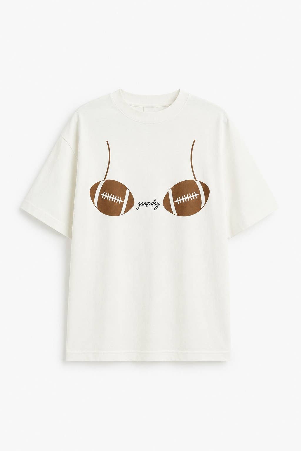 FOOTBALL BRA GRAPHIC TEE