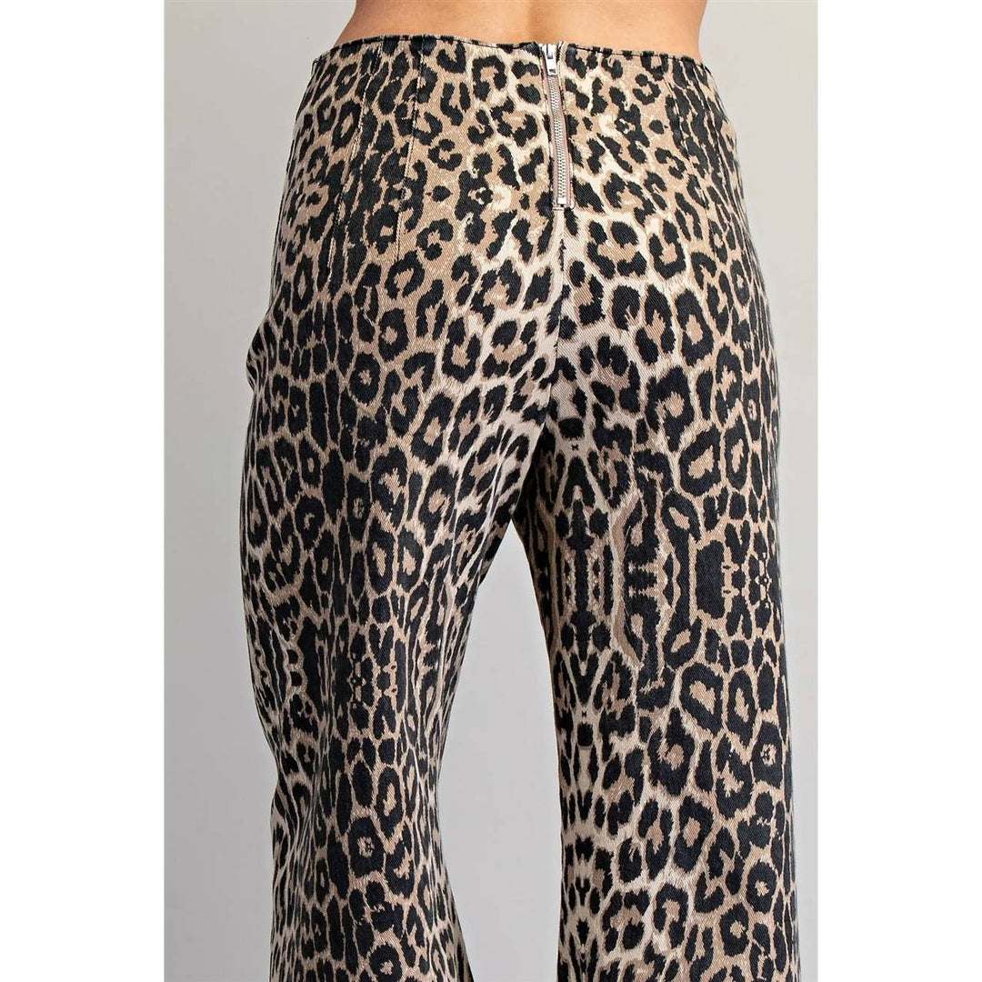 Pants - Leopard Pants - - Cultured Cloths Apparel