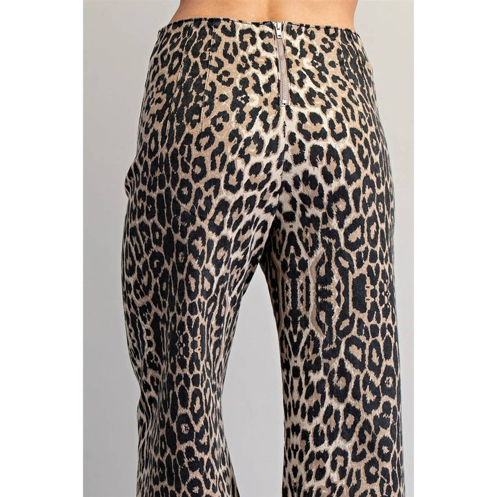 Pants - Leopard Pants - - Cultured Cloths Apparel