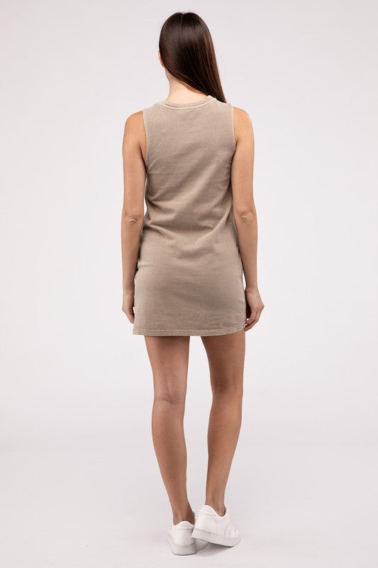 Women's Dresses - Sleeveless Mini Dress -  - Cultured Cloths Apparel