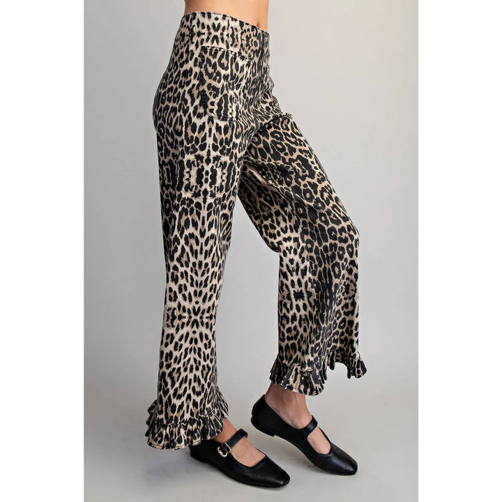 Pants - Leopard Pants - - Cultured Cloths Apparel