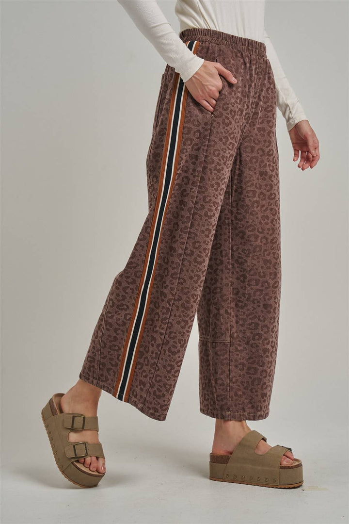 FALL VINTAGE LEOPARD WIDE LEG PANTS WITH POCKETS_JLB80118-02