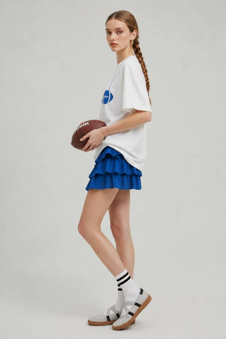 FOOTBALL BRA GRAPHIC TEE