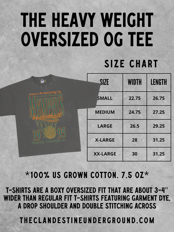 Graphic T-Shirts - 90's Oklahoma City Basketball Boxy Oversized TShirt - - Cultured Cloths Apparel