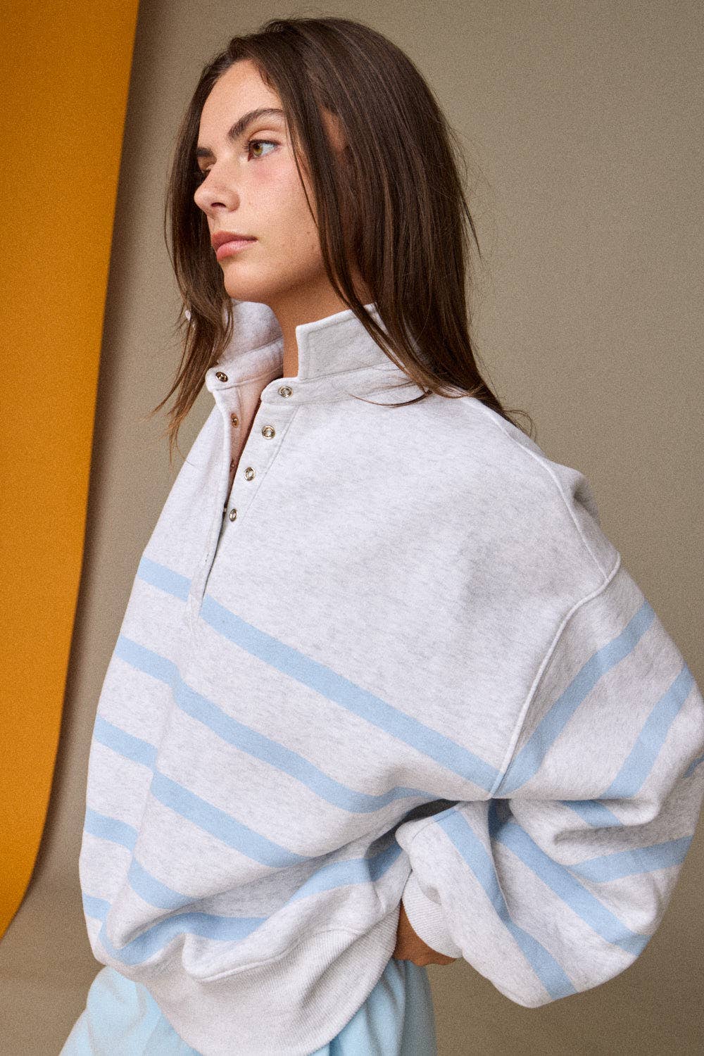 Addison Stripe Pullover