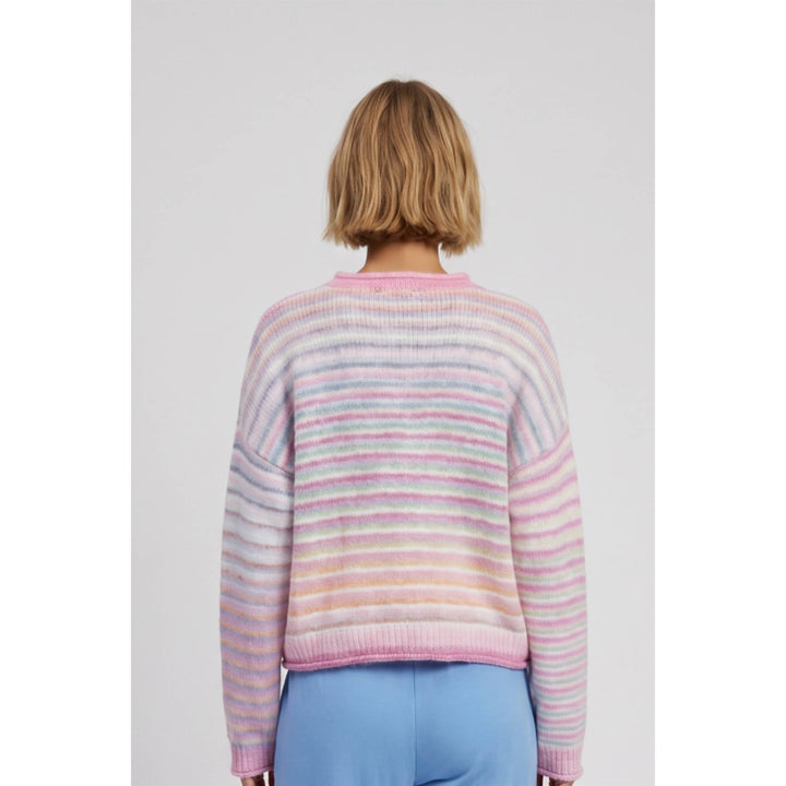 Multi color button up cardigan