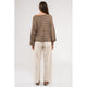 Women's Sweaters - Striped Drop Shoulder Knit Sweater -  - Cultured Cloths Apparel