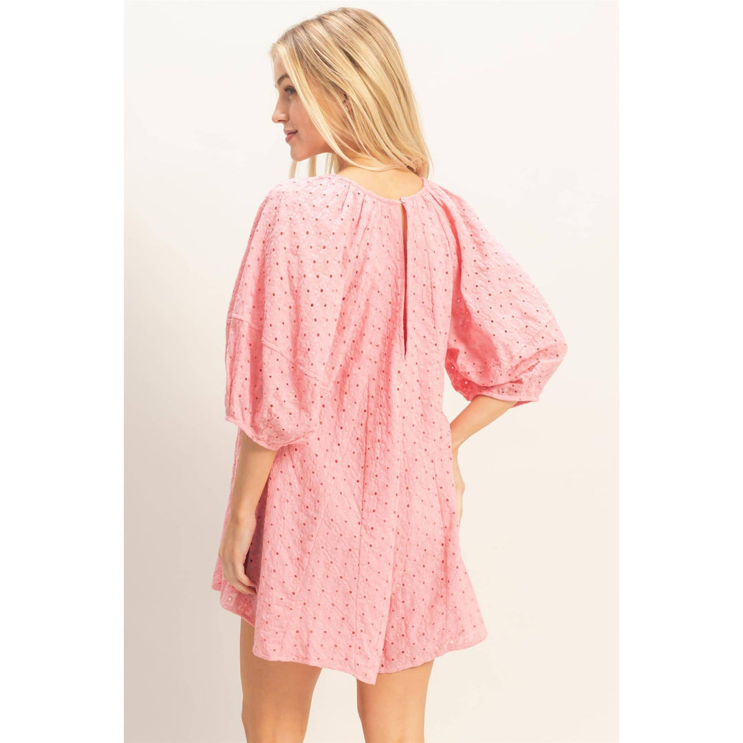 Women's Rompers - Eyelet Babydoll Romper - - Cultured Cloths Apparel