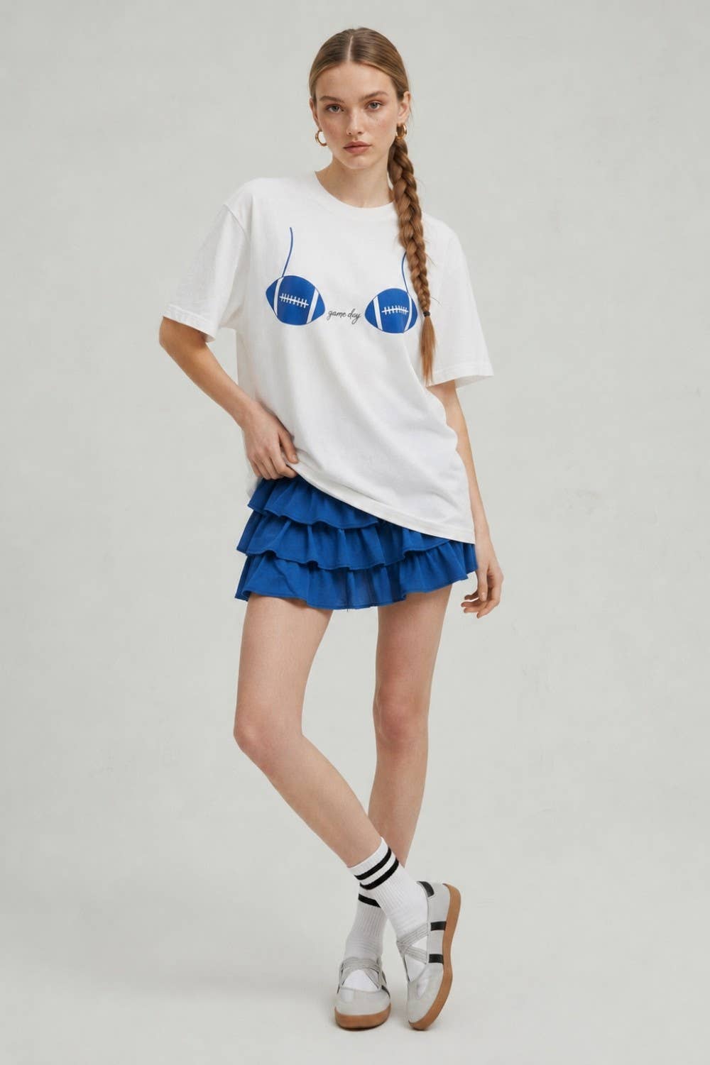 FOOTBALL BRA GRAPHIC TEE