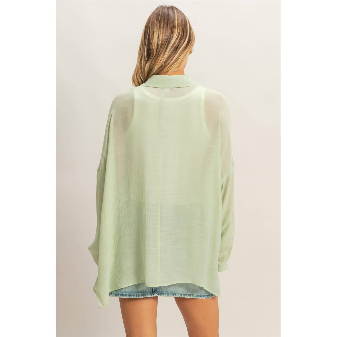 Women's Short Sleeve - Button-Down Blouse - - Cultured Cloths Apparel
