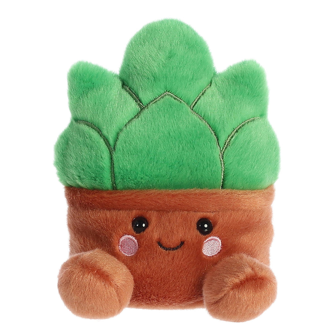 Accessories, Toys - 5" Plush Pal Succulent Brown Pot Palm Pals Stuffed Animal - - Cultured Cloths Apparel