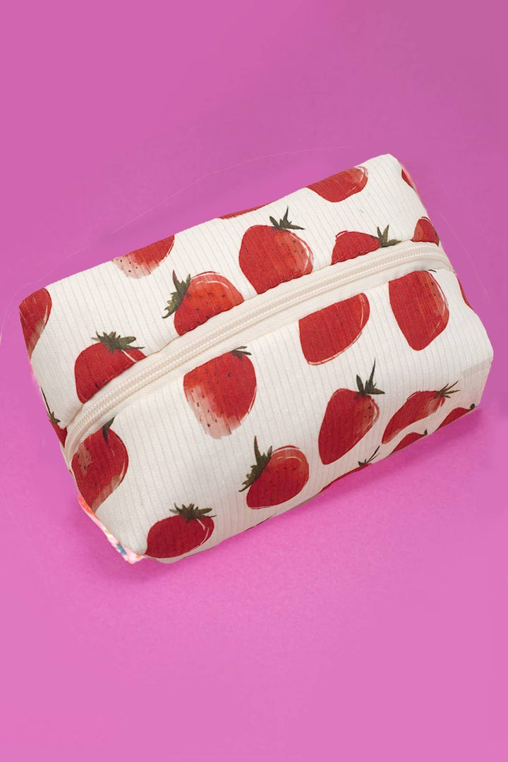 Accessories, Bags - MAKEUP COSMETIC POUCH BAG - - Cultured Cloths Apparel